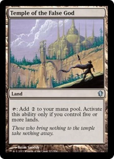 MTG - TEMPLE OF THE FALSE GOD - Commander 2013 (U) - Image 1 of 1
