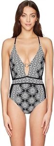 Ella Moss Women's 180191 Medallion Melody One Piece Swimsuit Size S - Picture 1 of 2
