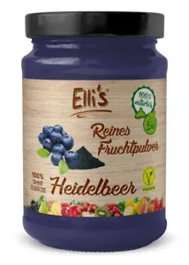 Fruchtpulver Heidelbeere - natürliches Fruchtpulver aus der reinen Frucht - Bild 1 von 2