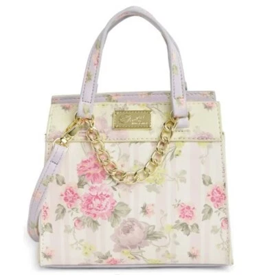 Cartera Bandolera Luv BETSEY JOHNSON Rosa Blanca Foto 1 de 4
