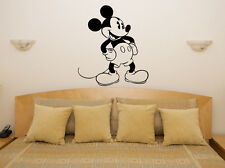 Mickey Mouse Disney Enfants Chambre Crèche Décalque Autocollant Mural Image