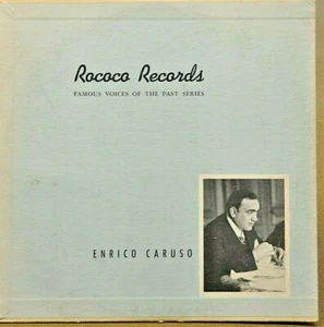 ENRICO CARUS, FAMOUS VOICES OF THE PAST, Rococo Records, Mint, Never Played - Picture 1 of 6