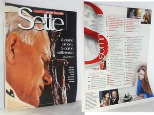SETTE (CORRIERE DELLA SERA) N. 40 - 1998 - PAPA GIOVANNI PAOLO II - RIVISTA - Picture 1 of 4