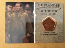 Outlander season 4 wardrobe insert card M01 - Ed Speleers as Stephen Bonnet