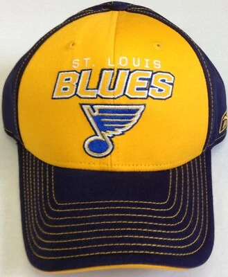 NHL St. Louis Blues Reebok Adult Adjustable Fit Structured Cap Hat NEW! - Image 1 of 3