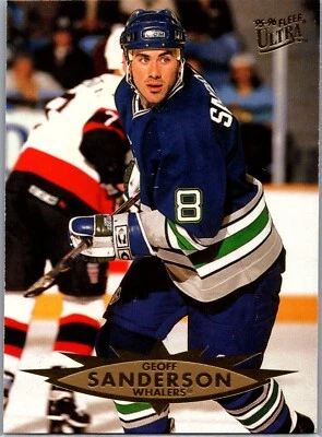 1995-96 Fleer Ultra Hockey - #70 Geoff Sanderson - Image 1 of 2