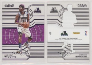 2015-16 Panini Clear Vision Purple /25 Andrew Wiggins #10