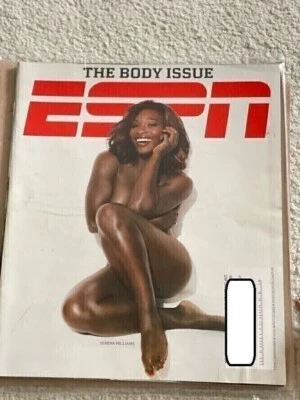 2009 ESPN THE BODY MAGAZINE SERENA WILLIAMS BEST FEMALE TENNIS CHAMP GINA CARANO - Image 1 of 4