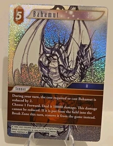 Bahamut Final Fantasy TCG  Beyond Destiny 21-012H Foil Hero - Picture 1 of 3
