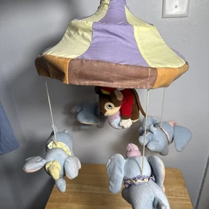 Disney store Circus Dumbo Baby Crib Mobile Vintage No Music Box RARE - Picture 1 of 5
