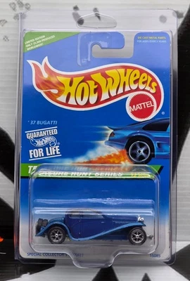 1996 HOT WHEELS TREASURE HUNT ** '37 BUGATTI ** #439 " T-HUNT " 1:64 - Image 1 of 3