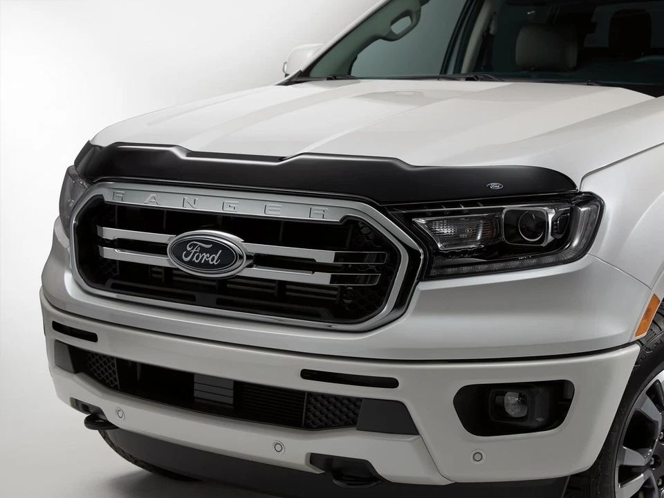 Ford Ranger® 2019-2023 Aeroskin Smoke Hood Deflector Bug Protector Bonnet Guard - Image 1 of 1