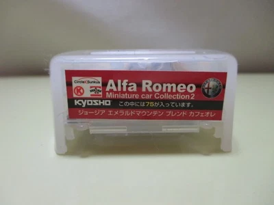 Circle K Sunks Kyosho 1/100 Alfa Romeo Mini Model Car Collection 2 75 Yellow - image 1 of 2