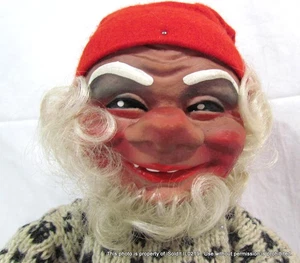 VINTAGE NORGE ELF Troll SITTNG DOLL Latex Arne Hasle Askim Nordic - Picture 1 of 7