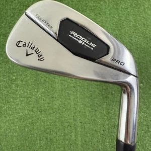 Callaway Rogue ST Pro 6 Iron True Temper Elevate 115g Extra Stiff X Flex 37.5 - Picture 1 of 9