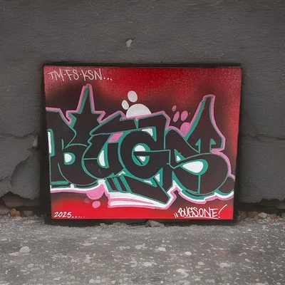 Graffiti canvas by BUGSONE, Top Mob - Image 1 of 2
