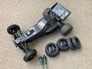 Tamiya DT-03 Racing Fighter RC Car with Multiple Optional Parts and Accessories - Picture 1 of 8
