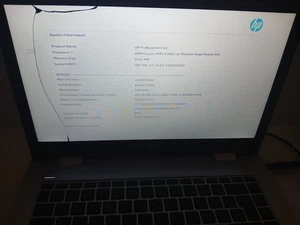 HP ProBook 645 G4 AMD Ryzen 3 PRO 2300U 14" Display *Fehlteile**Defekt** - Picture 1 of 10