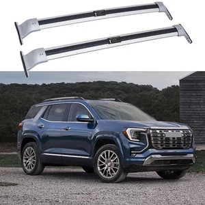 2PCS Roof Rail Rack Cross Bar Crossbar Fit GMC Terrain 2025-2026 - Picture 1 of 8