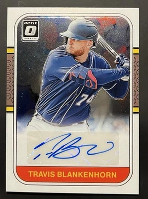 2021 Donruss Optic Travis Blankenhorn Retro 1987 Signatures Auto RC #RS87-TB - Image 1 of 2