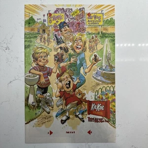 Vintage Kit Kat Candy Bar Print Ad / Wall Art 1997 Hershey's Chocolate - Picture 1 of 2