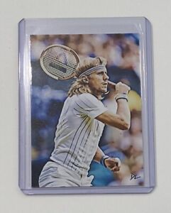Bjorn Borg Limited Edition Artist Signed “Tennis Legend” Trading Card 2/10