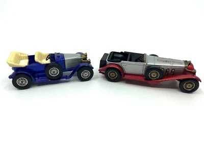 Lot of 2 Matchbox models of yesteryear 1928 mercedes Y-16, 1914 Prince Henry Y-2 - Image 1 of 4