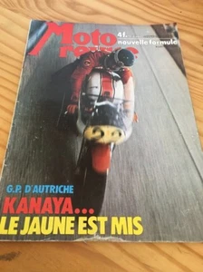 MOTO REVUE 2219 1975 Harley 250 SS GP autriche tour France poster JL Guignabodet - Imagen 1 de 11