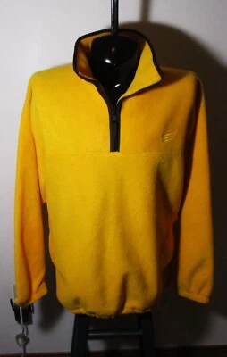 CHEETAH Sport Yellow Pullover 1/2 Zip Fleece Jacket Mens's Size L NWOT - Image 1 of 4