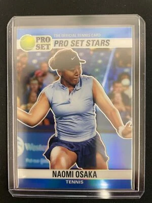 NAOMI OSAKA 2021 LEAF PRO SET STARS BLUE PARALLEL /35 WTA TENNIS  *9150 - Image 1 of 2
