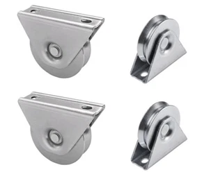 Metallrollen für Winkel Laufrollen Schiebetor Torrolle Ø58 Ø68 Ø78 Ø88 Ø98 - Bild 1 von 8