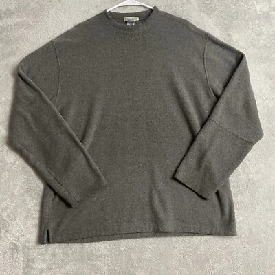 Suéter Deportivo Zegna S Para Hombre Grande Gris Polar Cuello Redondo Pullover Hecho en Italia Foto 1 de 4