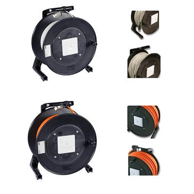 Avvolgicavo di rete RJ45 linea di installazione prolunga Cat5E Cat6A 50m 90m - Immagine 1 di 4