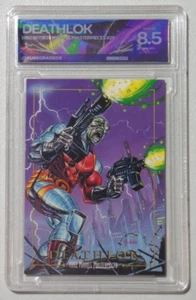 DEATHLOK 1992 Skybox Marvel Masterpieces 28 PURE GRADED X 8.5 Trading Card A700 - Picture 1 of 4