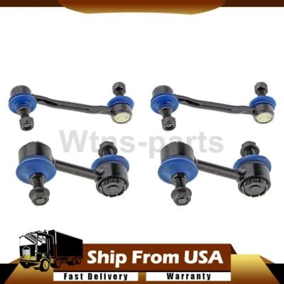 Комплект звеньев переднего заднего стабилизатора подвески Mevotech подходит для Hyundai Sonata 2006 2007 2008 2009 годов выпуска - Изображение 1 из 4