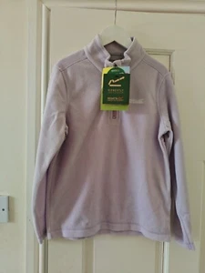 Regatta Kids GIRLS Hot Shot II Lightweight Half Zip Fleece Jumper School 9-1 0 - Picture 1 of 11
