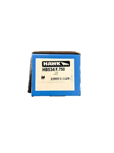 Disc Brake Pad Set-sDrive35i Hawk Perf HB534F.750 - Picture 1 of 3