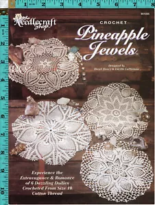 "Crochet Pineapple Jewels" ©1996 The Needlecraft Shop Leaflet # 951335 6 Project - Picture 1 of 2