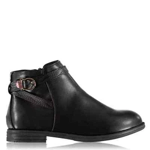Botas Miso Hebilla Niños Niñas - Negras / C11 EU29 - Imagen 1 de 4