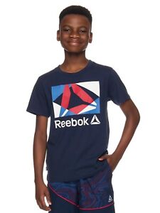 Reebok - Boys Active Graphic T-Shirt - Sizes 4-18 - Sports & School - Quality