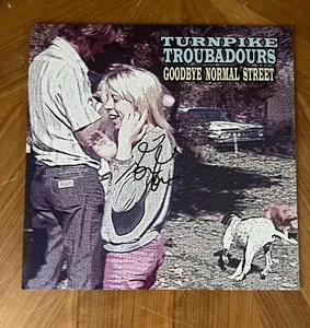 * EVAN FELKER * signed album * TURNPIKE TROUBADOURS * GOODBYE NORMAL STREET * 1 - Picture 1 of 2