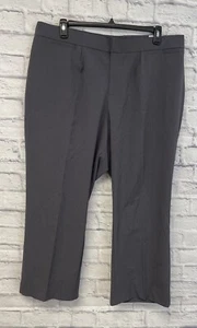 NEW Catherines gray pants women 20W Petite Right Fit Curvy relaxed straight leg - Picture 1 of 11