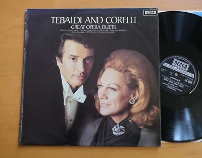SXL 6585 Tebaldi And Corelli Great Opera Duets Decca EX - Image 1 of 4