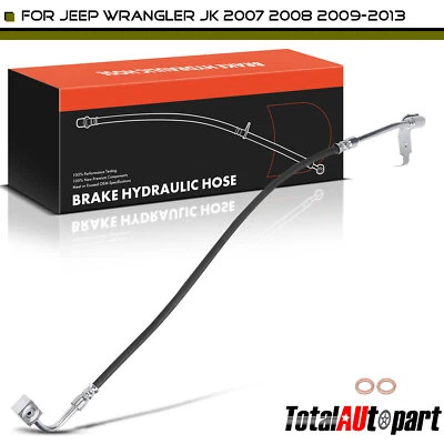 Manguera hidráulica de freno para Jeep Wrangler JK 2007 2008 2009-2013 lado del conductor trasero Foto 1 de 4