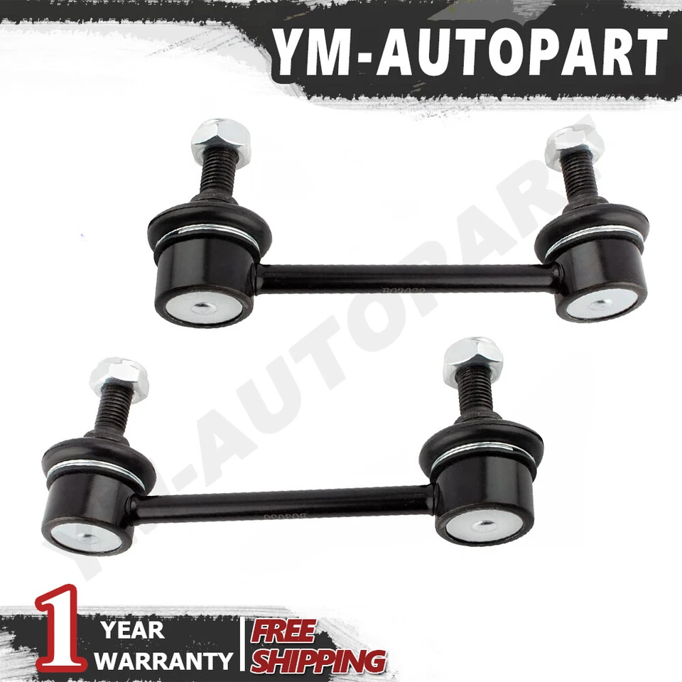 2pcs Front Left & Right Sway Bar Link Kit For 05-12 Chevy GMC Isuzu i280 K80636 - Image 1 of 4
