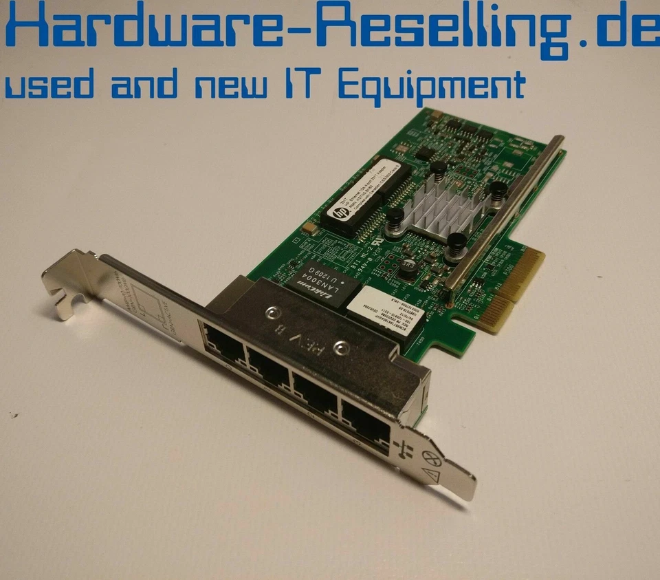 HP 331T 649871-001 647592-001 Quad Port PCIe Gigabit Server Adapter - Bild 1 von 1