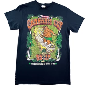 2017 High Times Cannabis Cup San Bernardino Shirt Men's Small Black 4/20 Smoke - Picture 1 of 9