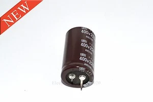 2 Capacitor Nippon KMM 400V 220uF 105C Radial Capacitor - USA Seller - Picture 1 of 4