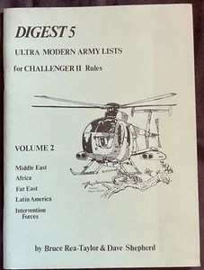 Ultra Modern Army Lists Vol. 2 - Challenger II War Spiel - B. A .Rea-Taylor - 1989 - Bild 1 von 2