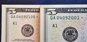 April 09 2001 thru 2100 Birthday Anniversary Star Note You Pick The Date (1) UNC - Picture 1 of 3